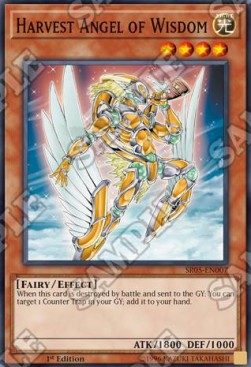 Harvest Angel of Wisdom⁣ - Structure Deck: Wave of Light⁣ (Common)⁣ [007]