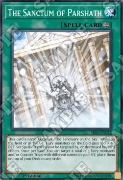The Sanctum of Parshath - Structure Deck: Wave of Light (Super Rare) [SR05-025]