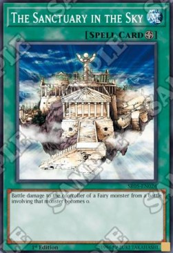 The Sanctuary in the Sky⁣ - Structure Deck: Wave of Light⁣ (Common)⁣ [026]