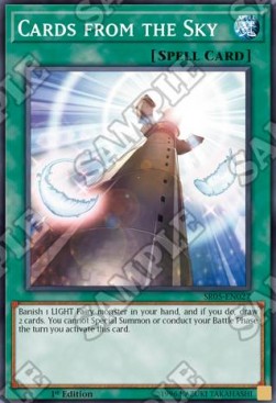 Cards from the Sky⁣ - Structure Deck: Wave of Light⁣ (Common)⁣ [027]