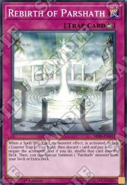 Rebirth of Parshath⁣ - Structure Deck: Wave of Light⁣ (Super Rare)⁣ [031]