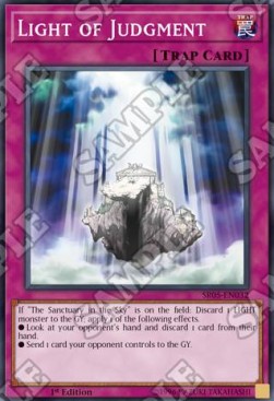 Light of Judgment⁣ - Structure Deck: Wave of Light⁣ (Common)⁣ [032]