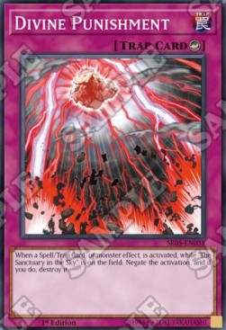 Divine Punishment - Structure Deck: Wave of Light (Common) [SR05-035]