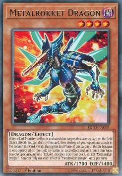 Metalrokket Dragon⁣ - Extreme Force⁣ (Rare)⁣ [008]