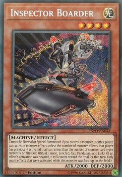 Inspector Boarder⁣ - Extreme Force⁣ (Secret Rare)⁣ [035]