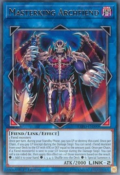 Masterking Archfiend⁣ - Extreme Force⁣ (Rare)⁣ [090]