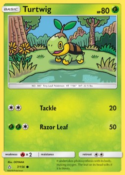 Turtwig⁣ - Ultra Prism⁣ (Common)⁣ [7]