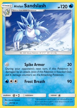 Alolan Sandslash⁣ - Ultra Prism⁣ (Rare)⁣ [29]
