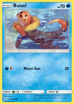 Buizel⁣ - Ultra Prism⁣ (Common)⁣ [35]
