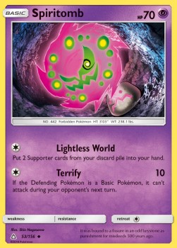 Spiritomb⁣ - Ultra Prism⁣ (Uncommon)⁣ [53]