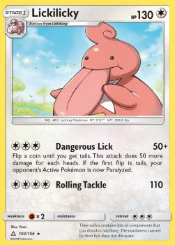 Lickilicky⁣ - Ultra Prism⁣ (Rare)⁣ [103]