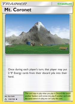 Mt. Coronet⁣ - Ultra Prism⁣ (Uncommon)⁣ [130]