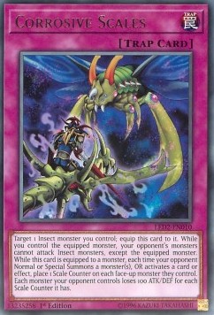 Corrosive Scales⁣ - Legendary Duelists: Ancient Millennium⁣ (Rare)⁣ [010]
