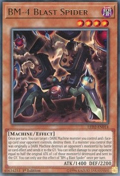BM-4 Blast Spider⁣ - Legendary Duelists: Ancient Millennium⁣ (Rare)⁣ [014]