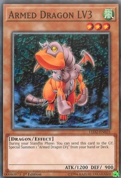 Armed Dragon LV3 - Legendary Duelists: Ancient Millennium (Common) [LED2-025]