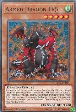 Armed Dragon LV5⁣ - Legendary Duelists: Ancient Millennium⁣ (Common)⁣ [026]
