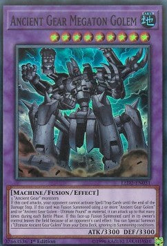 Ancient Gear Megaton Golem⁣ - Legendary Duelists: Ancient Millennium⁣ (Super Rare)⁣ [031]