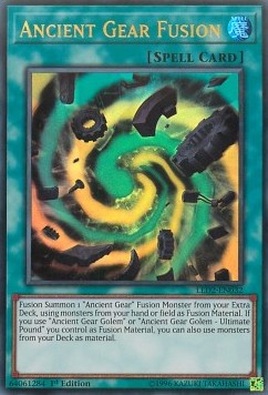 Ancient Gear Fusion - Legendary Duelists: Ancient Millennium (Ultra Rare) [LED2-032]