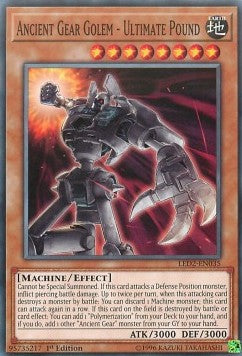 Ancient Gear Golem - Ultimate Pound⁣ - Legendary Duelists: Ancient Millennium⁣ (Common)⁣ [035]