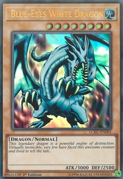 Blue-Eyes White Dragon (V.1 - Ultra Rare)⁣ - Legendary Collection Kaiba Mega Pack⁣ (Ultra Rare)⁣ [001]