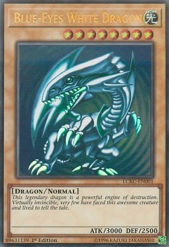 Blue-Eyes White Dragon (V.3 - Ultra Rare)⁣ - Legendary Collection Kaiba Mega Pack⁣ (Ultra Rare)⁣ [001]