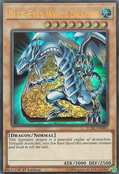 Blue-Eyes White Dragon (V.4 - Ultra Rare)⁣ - Legendary Collection Kaiba Mega Pack⁣ (Ultra Rare)⁣ [001]