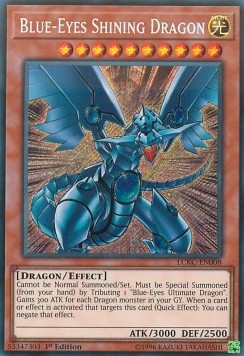 Blue-Eyes Shining Dragon - Legendary Collection Kaiba Mega Pack (Secret Rare) [LCKC-008]