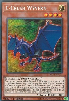 C-Crush Wyvern⁣ - Legendary Collection Kaiba Mega Pack⁣ (Secret Rare)⁣ [021]