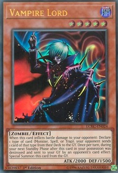Vampire Lord⁣ - Legendary Collection Kaiba Mega Pack⁣ (Ultra Rare)⁣ [024]