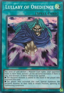 Lullaby of Obedience⁣ - Legendary Collection Kaiba Mega Pack⁣ (Secret Rare)⁣ [042]