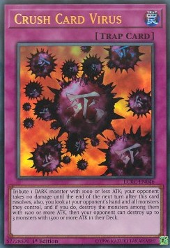 Crush Card Virus (V.1 - Ultra Rare)⁣ - Legendary Collection Kaiba Mega Pack⁣ (Ultra Rare)⁣ [046]