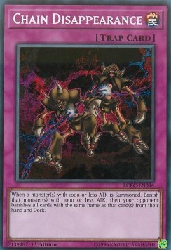 Chain Disappearance⁣ - Legendary Collection Kaiba Mega Pack⁣ (Secret Rare)⁣ [094]