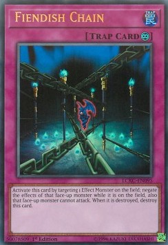 Fiendish Chain⁣ - Legendary Collection Kaiba Mega Pack⁣ (Ultra Rare)⁣ [095]