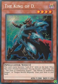 The King of D. - Legendary Collection Kaiba Mega Pack (Secret Rare) [LCKC-107]