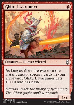 Ghitu Lavarunner - Dominaria (Common) [DOM-127]