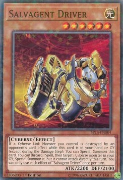 Salvagent Driver (V.2 - Starfoil Rare)⁣ - Star Pack VRAINS⁣ (Starfoil Rare)⁣ [004]