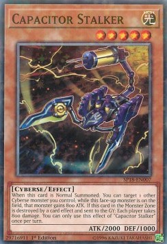 Capacitor Stalker (V.2 - Starfoil Rare)⁣ - Star Pack VRAINS⁣ (Starfoil Rare)⁣ [007]