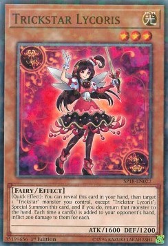 Trickstar Lycoris (V.2 - Starfoil Rare)⁣ - Star Pack VRAINS⁣ (Starfoil Rare)⁣ [022]