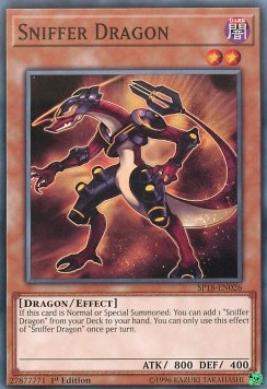 Sniffer Dragon (V.1 - Common)⁣ - Star Pack VRAINS⁣ (Common)⁣ [026]