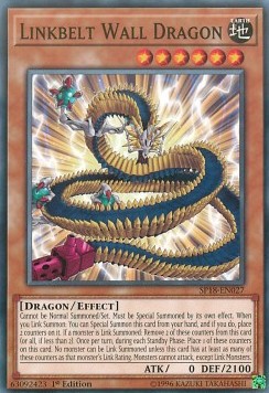 Linkbelt Wall Dragon (V.1 - Common)⁣ - Star Pack VRAINS⁣ (Common)⁣ [027]