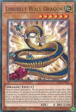 Linkbelt Wall Dragon (V.2 - Starfoil Rare)⁣ - Star Pack VRAINS⁣ (Starfoil Rare)⁣ [027]