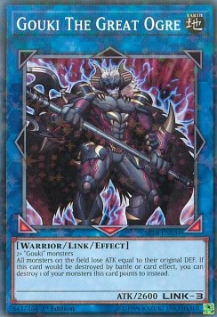 Gouki The Great Ogre (V.2 - Starfoil Rare)⁣ - Star Pack VRAINS⁣ (Starfoil Rare)⁣ [034]