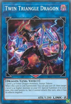 Twin Triangle Dragon (V.1 - Common)⁣ - Star Pack VRAINS⁣ (Common)⁣ [036]