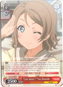"Cute Salute" You Watanabe⁣ - Love Live! Sunshine!!⁣ (Uncommon)⁣ [044]