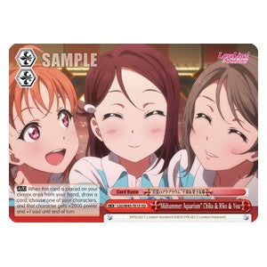 "Midsummer Aquarium" Chika & Riko & You⁣ - Love Live! Sunshine!!⁣ (Trial Deck)⁣ [T15]