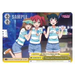 "Midsummer Aquarium" Hanamaru & Ruby & Yoshiko⁣ - Love Live! Sunshine!!⁣ (Trial Deck)⁣ [T07]