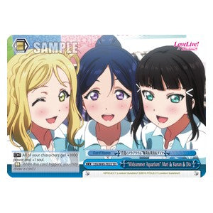 "Midsummer Aquarium" Mari & Kanan & Dia⁣ - Love Live! Sunshine!!⁣ (Trial Deck)⁣ [T22]