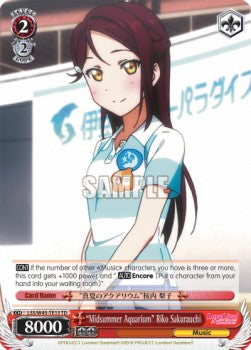 "Midsummer Aquarium" Riko Sakurauchi⁣ - Love Live! Sunshine!!⁣ (Trial Deck)⁣ [T13]