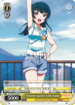 "Midsummer Aquarium" Yoshiko Tsushima⁣ - Love Live! Sunshine!!⁣ (Trial Deck)⁣ [T04]