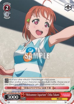 Midsummer Aquarium" Chika Takami (V.1 - Trial Deck)⁣ - Love Live! Sunshine!!⁣ (Trial Deck)⁣ [T11]